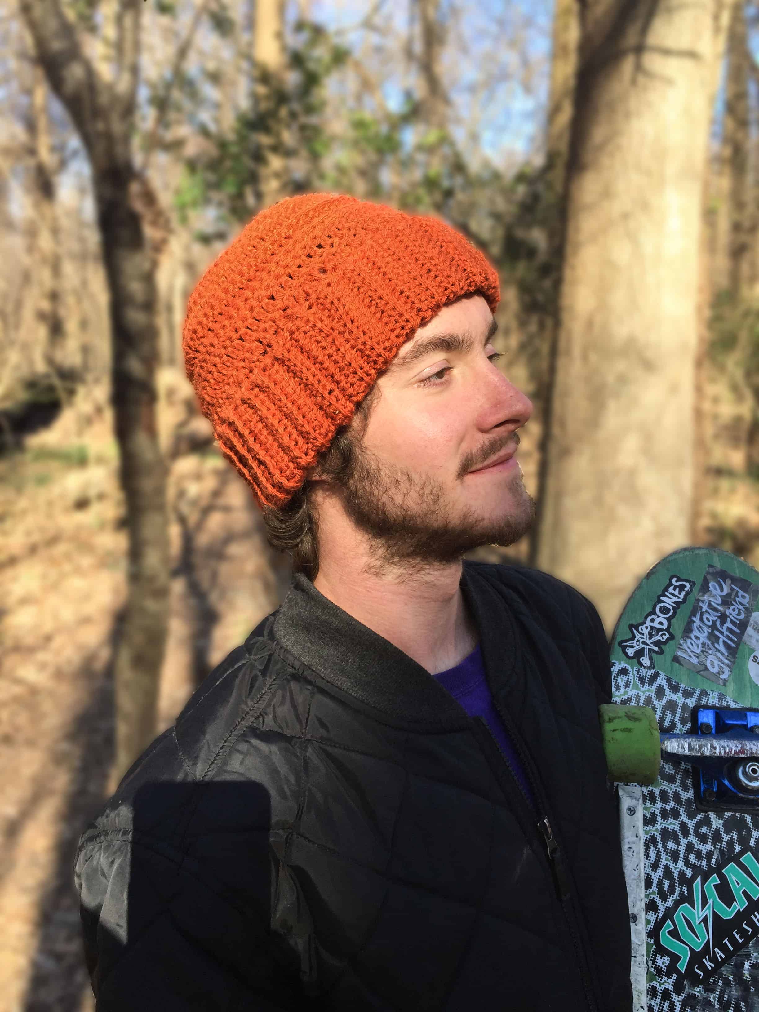 mens beanie crochet pattern