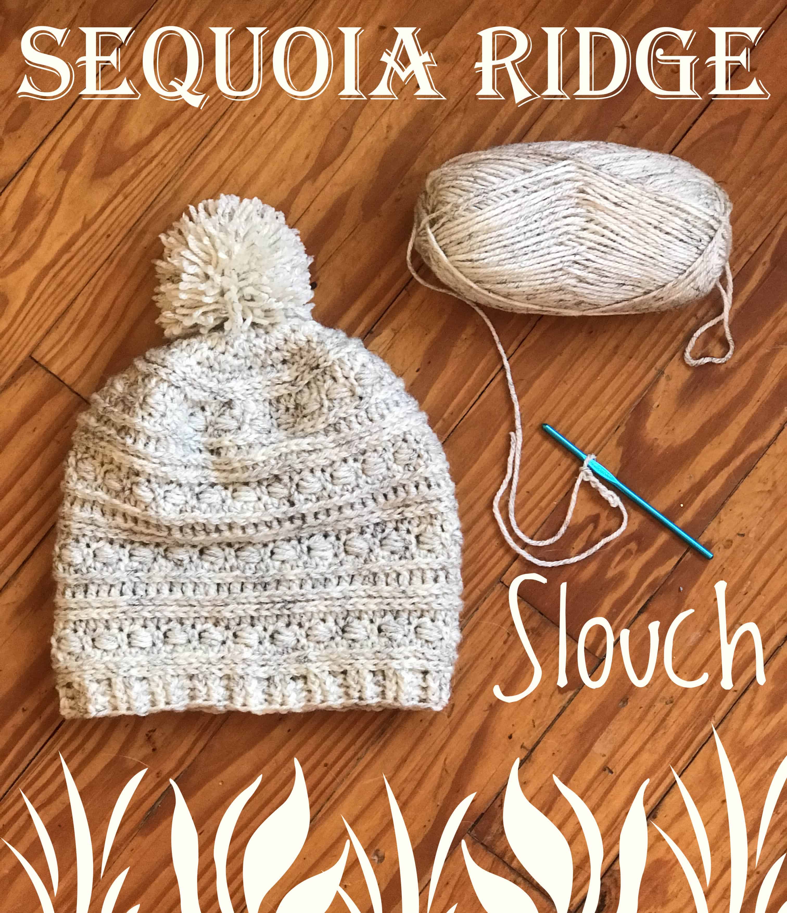 Sequoia Ridge Slouch Crochet Beanie - Free Crochet Pattern