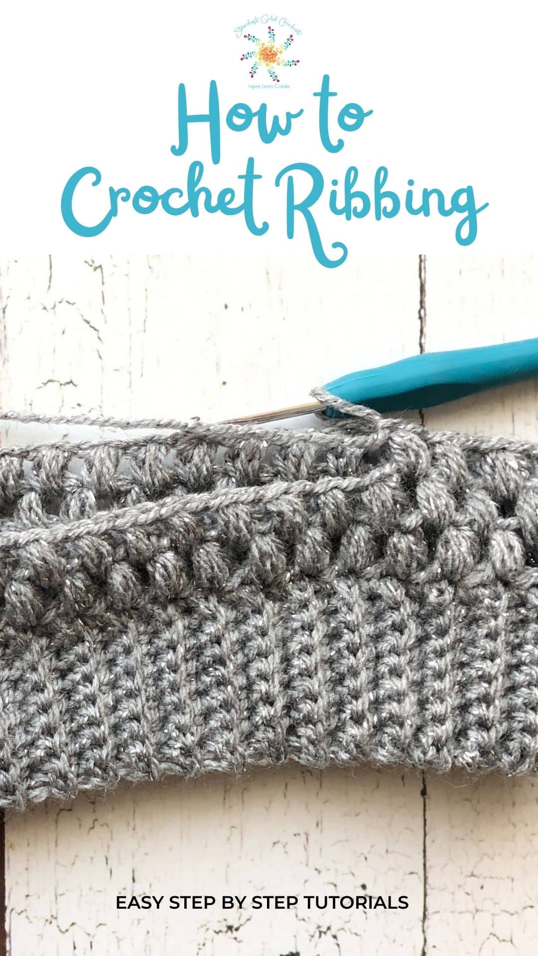 How to Crochet Ribbing 6 Easy Ways - Stardust Gold Crochet