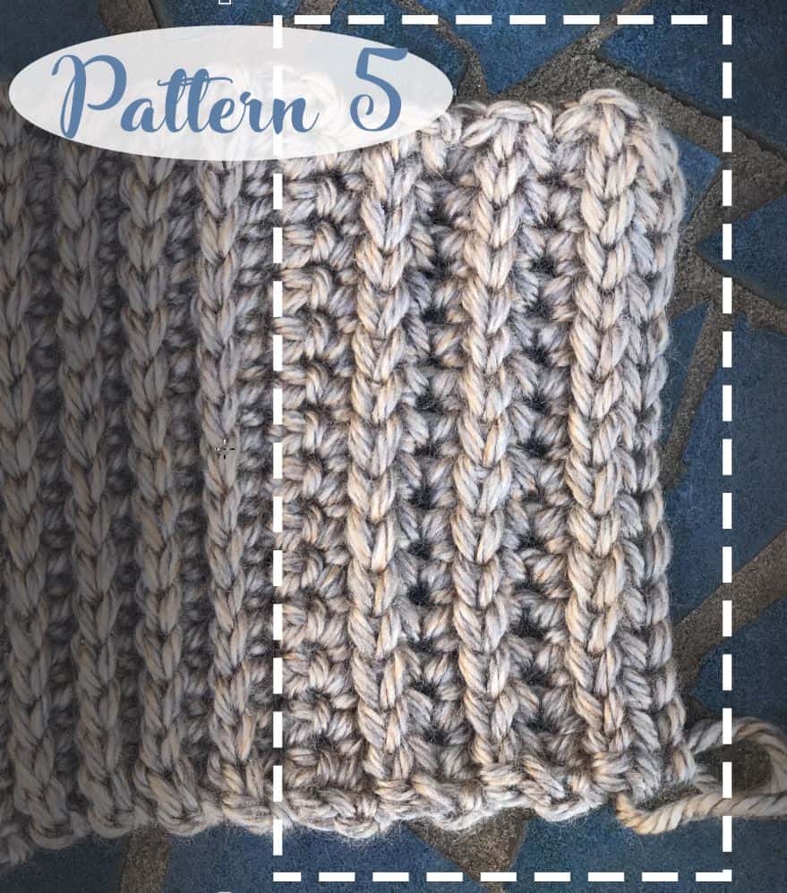 Front Post Half Double Crochet & Single Crochet Ribbing Combo