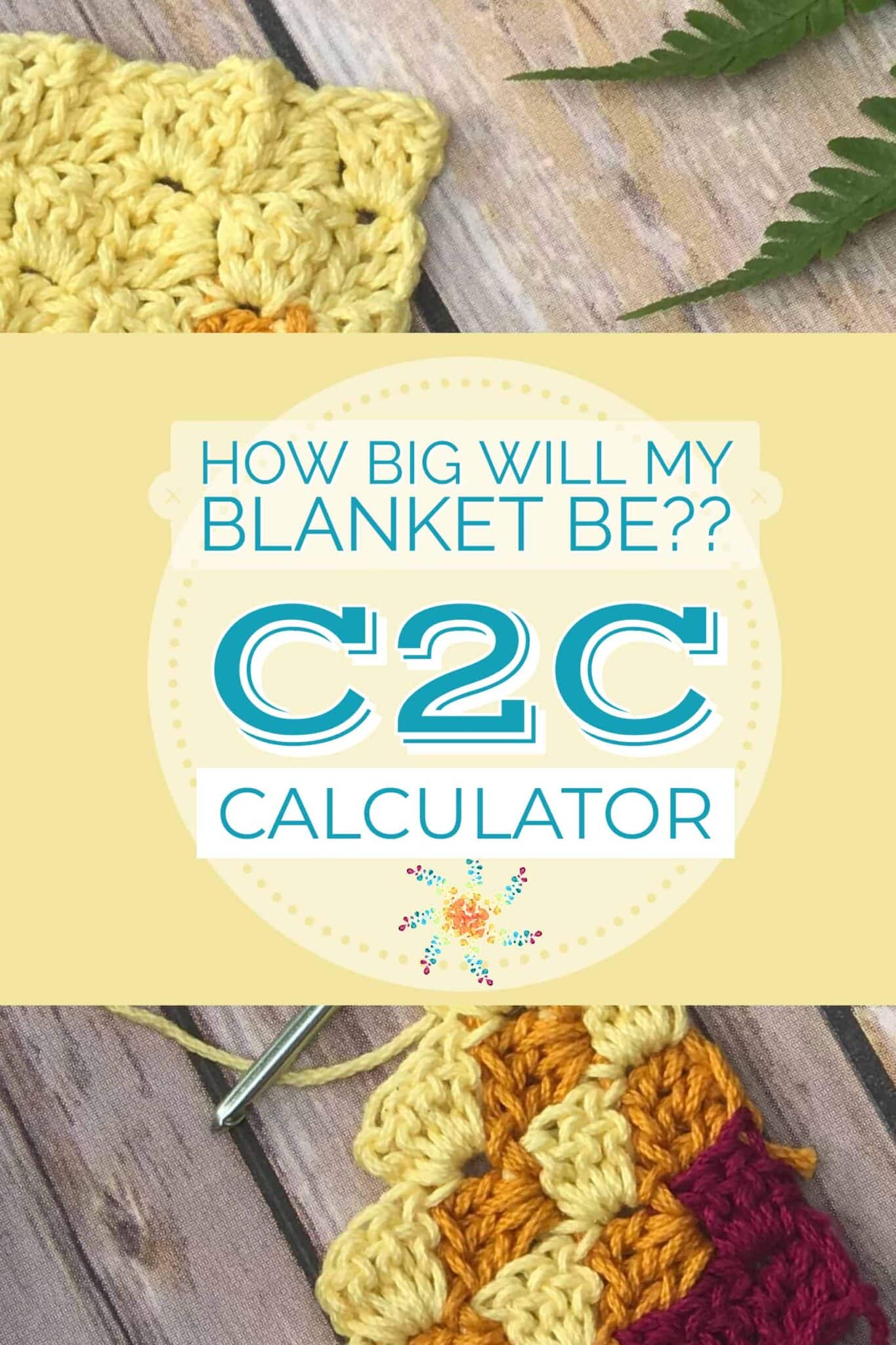 C2C Blanket Size Calculator will make you a C2C pro! Stardust Gold Crochet