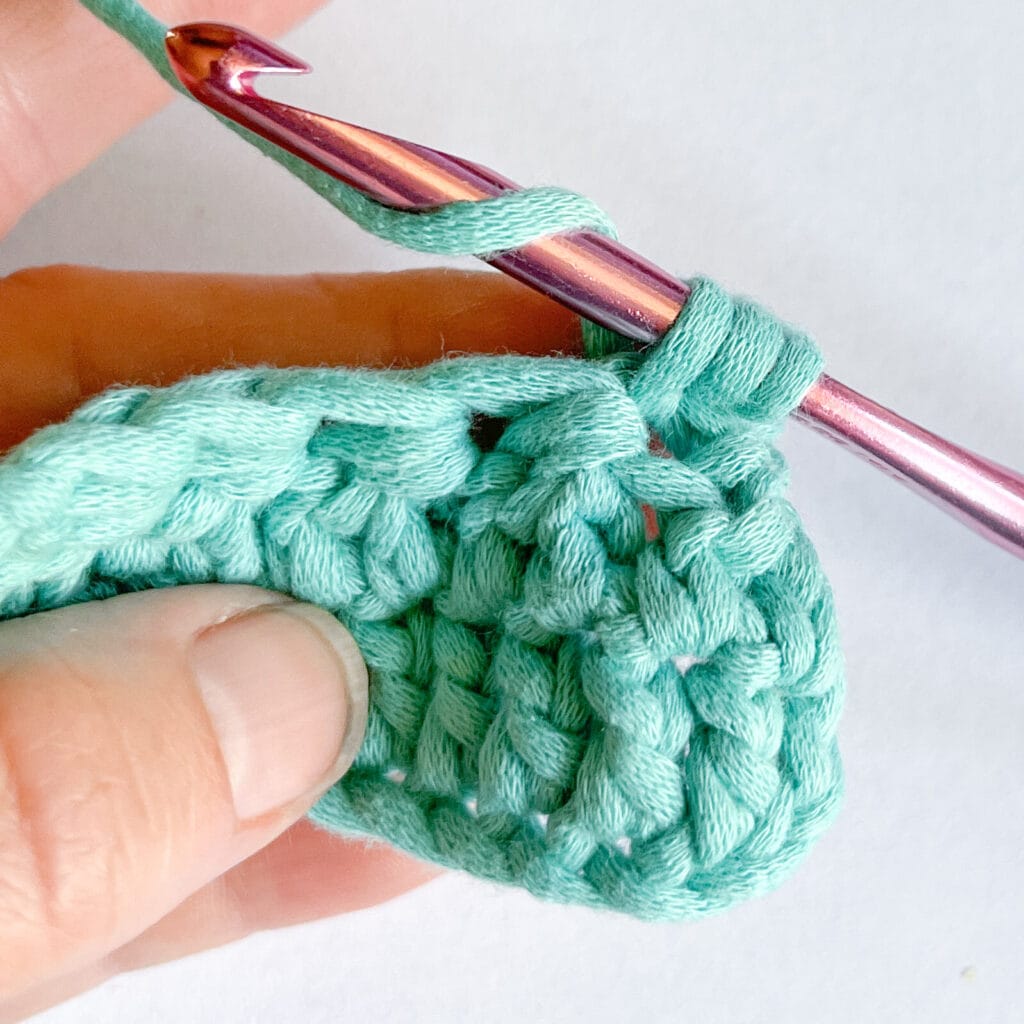 double crochet 2 together decrease step 3