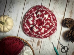 Fair Isle Crochet Beanie Pattern