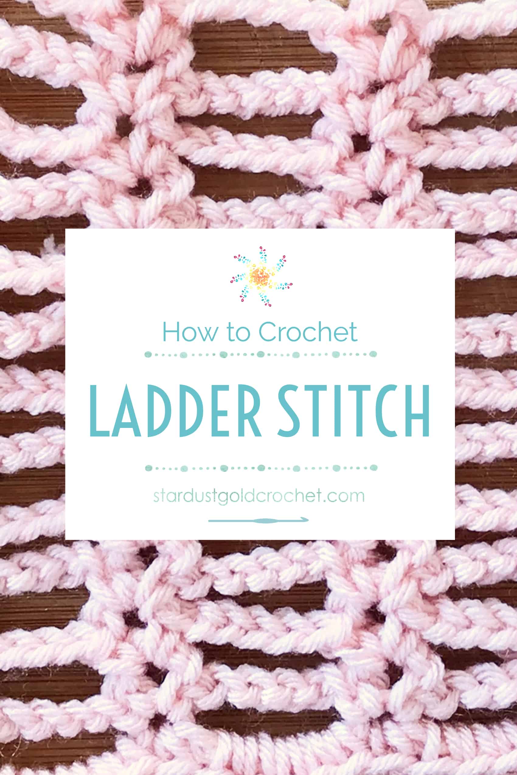How to Crochet Ladder Stitch Crochet Video Tutorial for Beginners