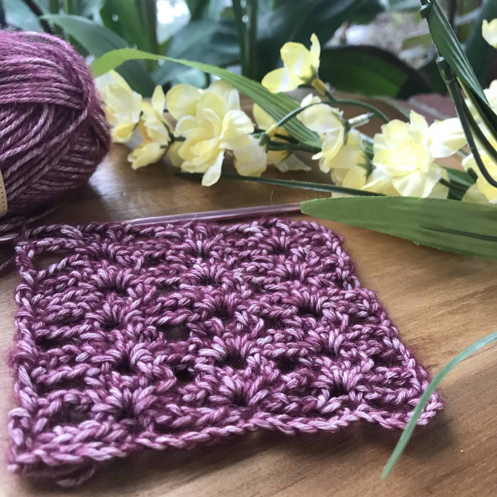 picot mesh crochet with scheepjes yarn