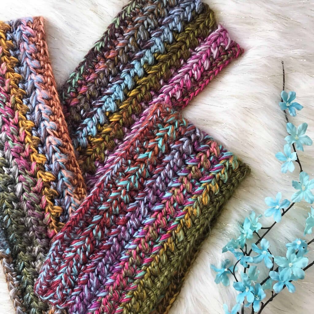 Colors Crochet Scarf Pattern