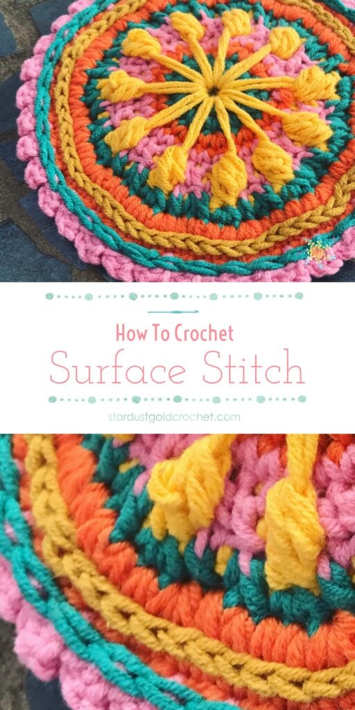 Surface Stitch, Crochet Video Tutorial