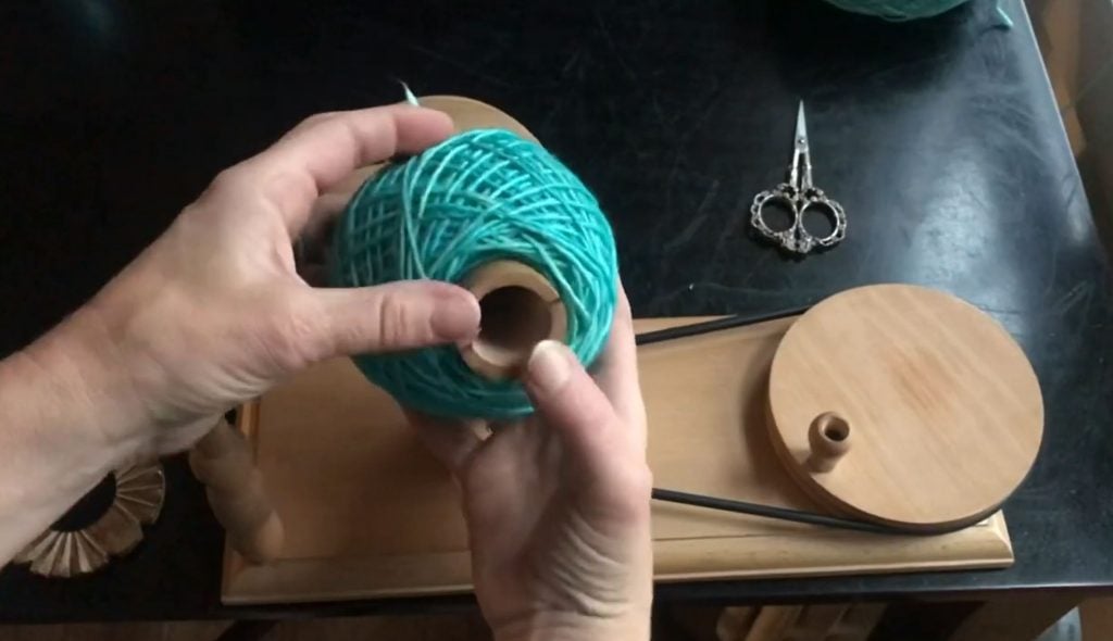 Yarn Winder Tutorial Remove the ball