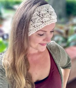 Astrid Headband Beginner Crochet Pattern