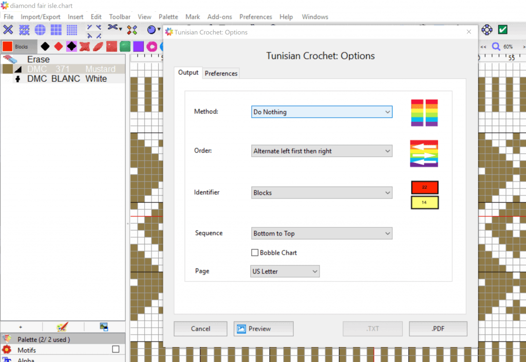 Winstitch 2020 Export to PDF