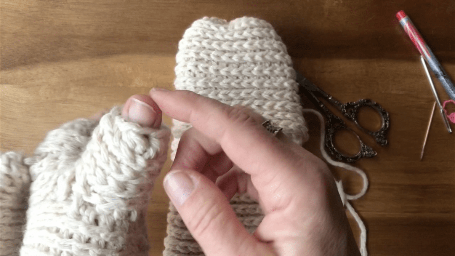 How to Crochet Mittens Step by Step Crochet Tutorial with Video by Stardust Gold Crochet