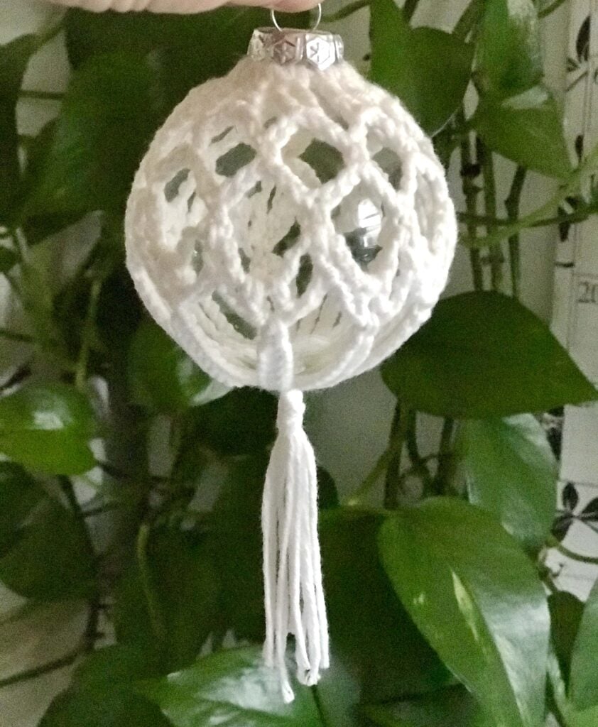 Starlight Crochet Christmas Ornament