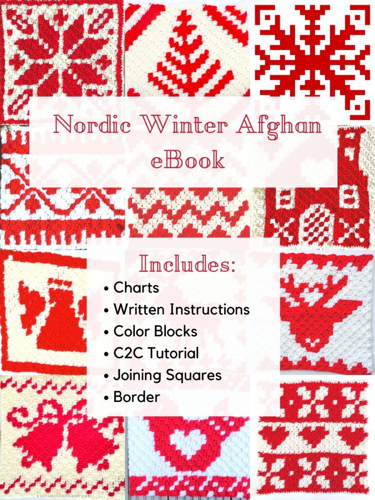 Nordic Winter Afghan Ebook