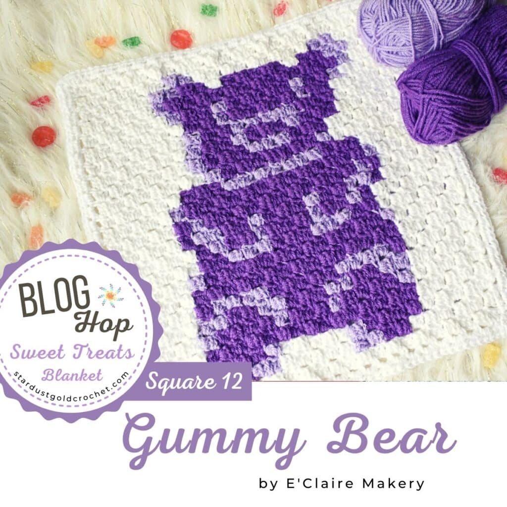 Crochet C2C Gummy Bear Pattern
