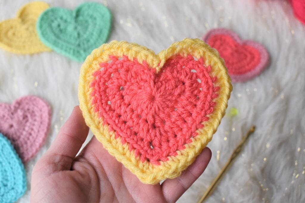 How to Crochet a Heart for Beginners  Crochet Heart Pattern