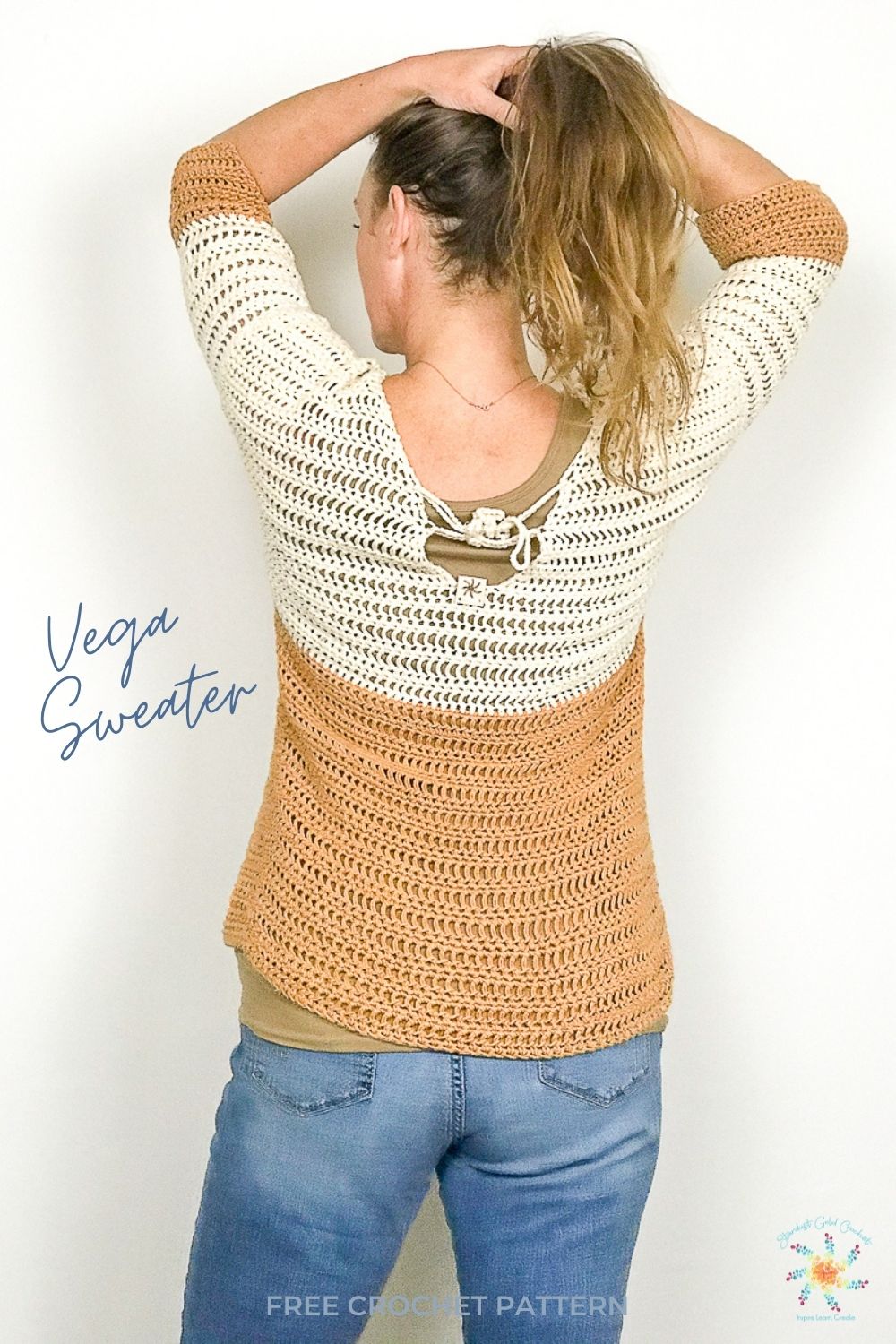 Vega Beginner Crochet Sweater Pattern (7)