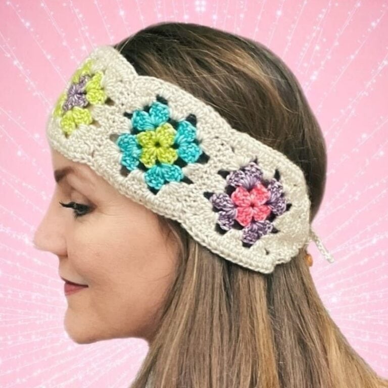 Granny-Square-Crochet-Headband-Pattern