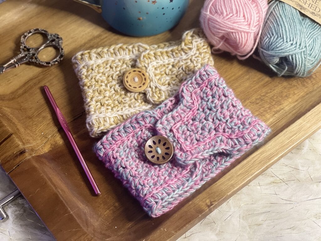 Quick Crochet Coffee Cozy Pattern (13)