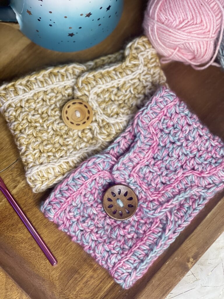 Quick Crochet Coffee Cozy Pattern (23)