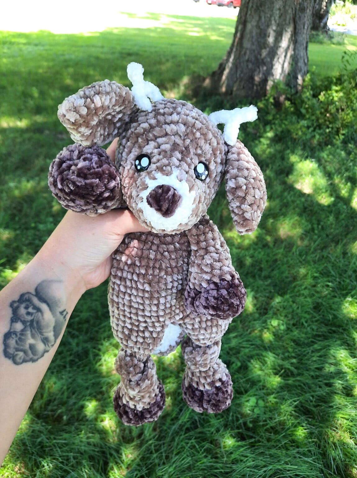 Amigurumi Buck Deer Snuggler Crochet Pattern by Katherine Rombold Tarr