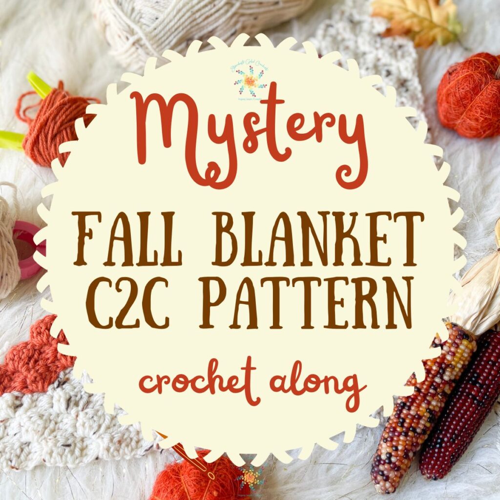 Fall blanket C2C pattern