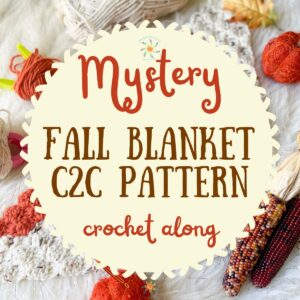 Fall blanket C2C pattern