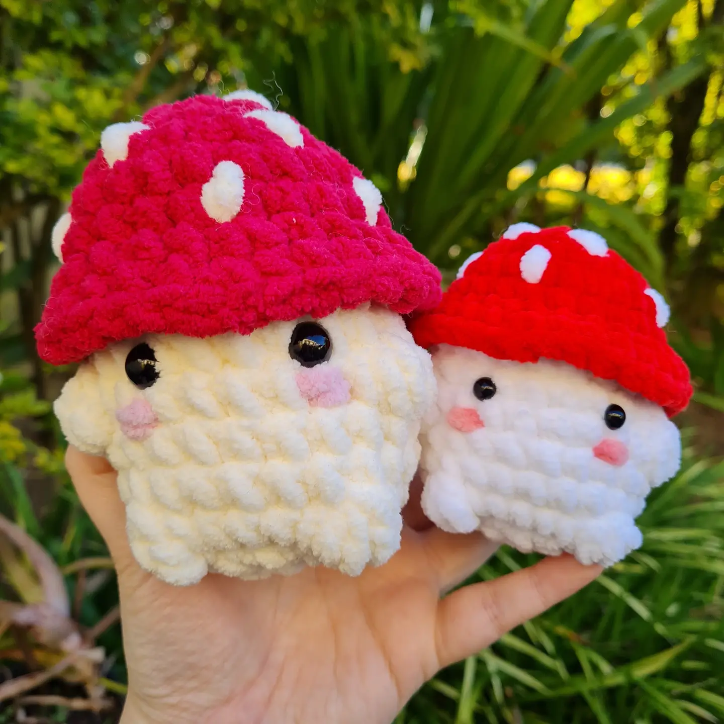 amigurumi crochet mushroom 