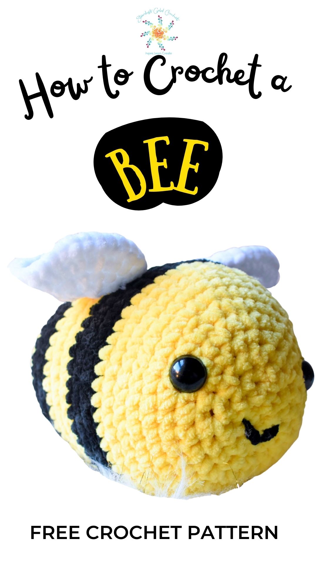 Crochet Bee Pattern, How to Crochet a Bee 