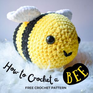 Crochet Bee Pattern Tutorial