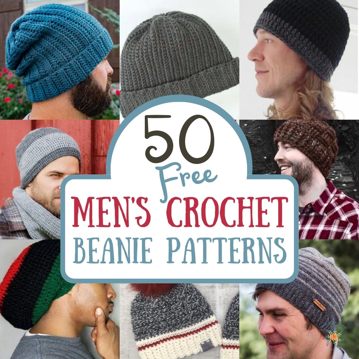 free mens crochet beanie pattern (1200 × 1200 px)(1)
