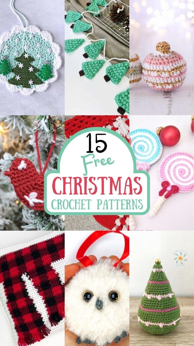15 Festive Free Crochet Christmas patterns | Quick & Easy - Stardust ...