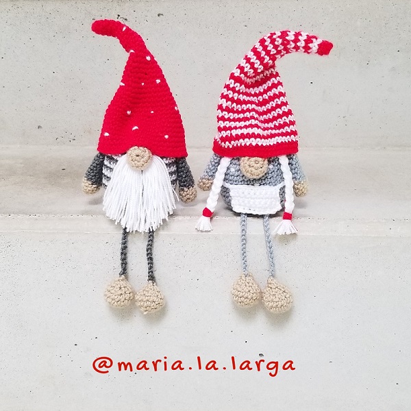 crochet gnome pattern