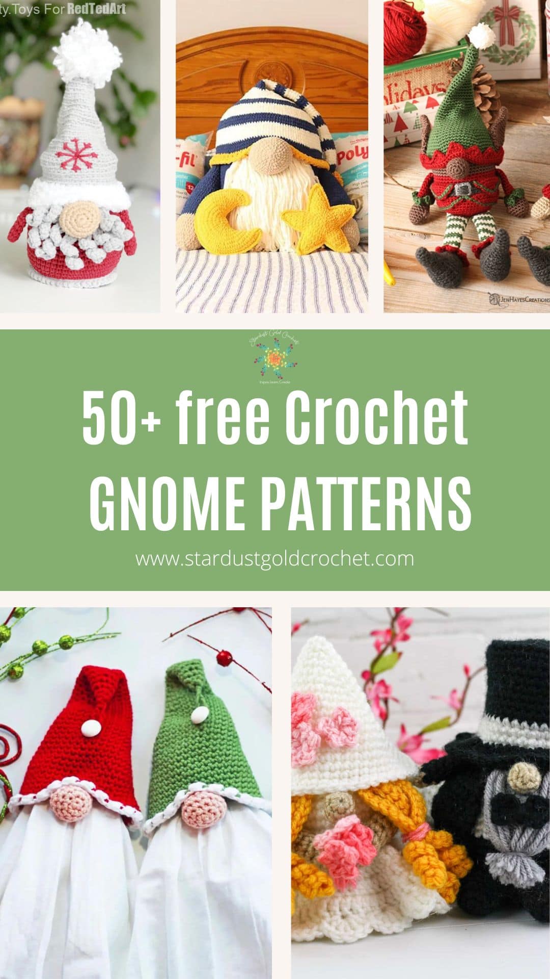 free crochet gnome pattern