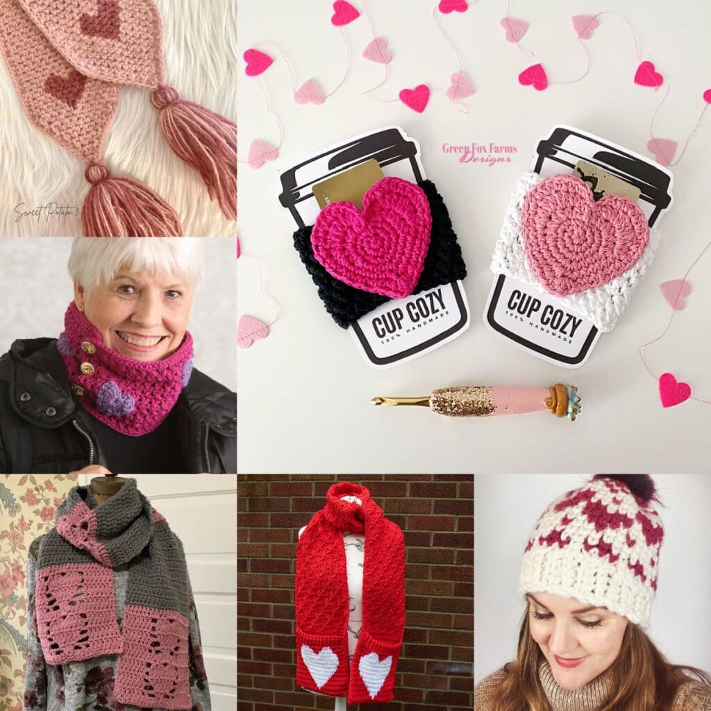 Hearts Crochet Patterns (3)