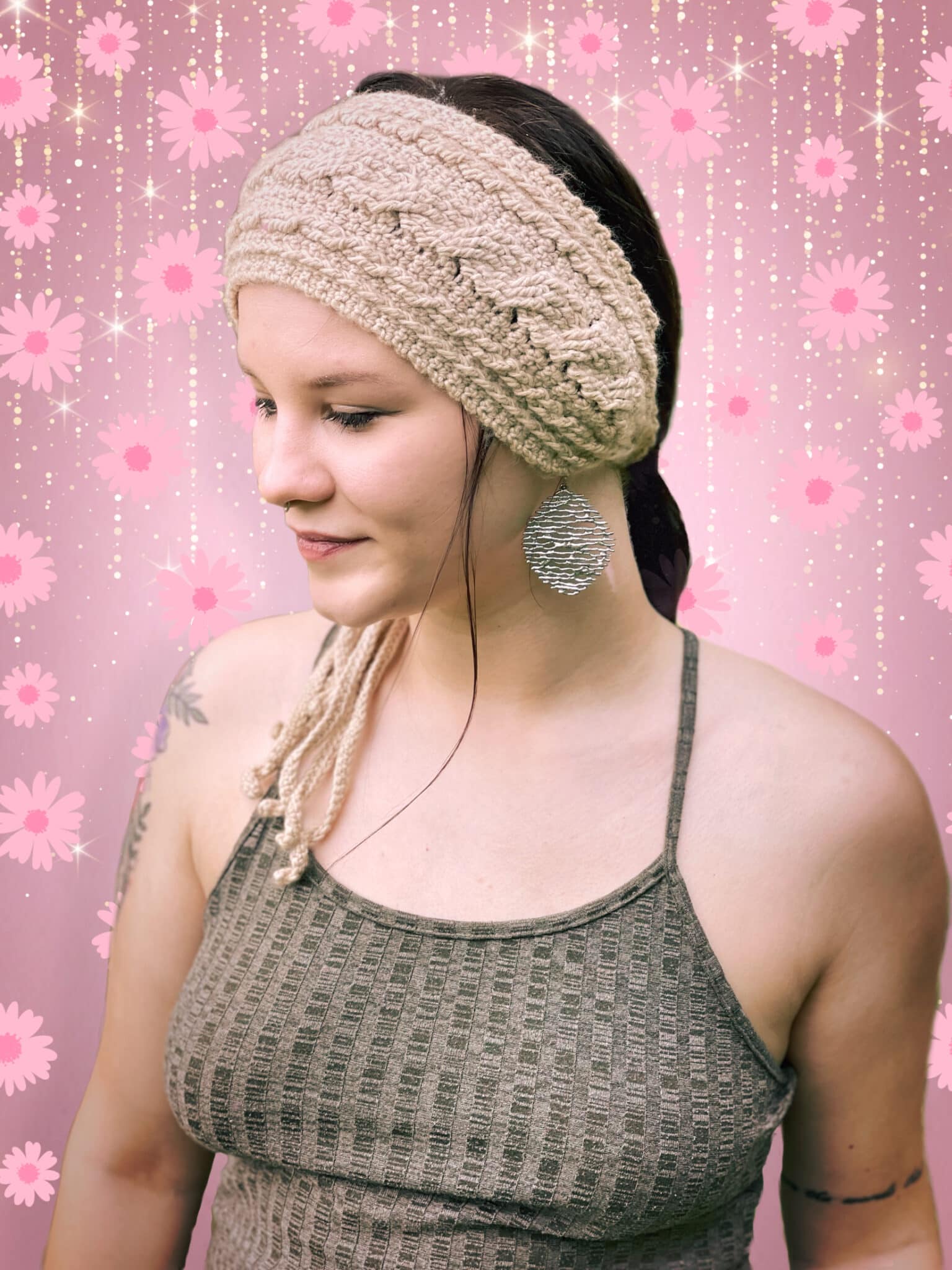 Estrella Crochet Cable Stitch Headband (Beautiful Celtic Crochet