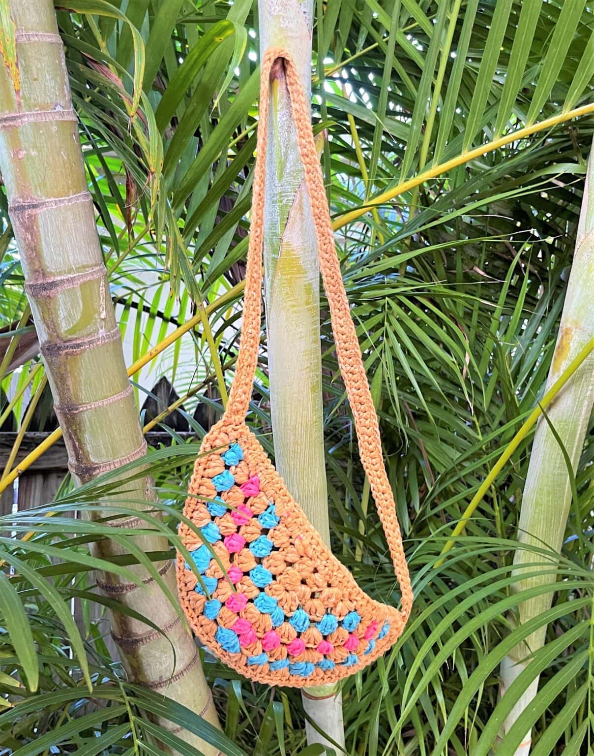 How To Crochet a Crossbody Bag Pattern (StepByStep) Stardust Gold Crochet