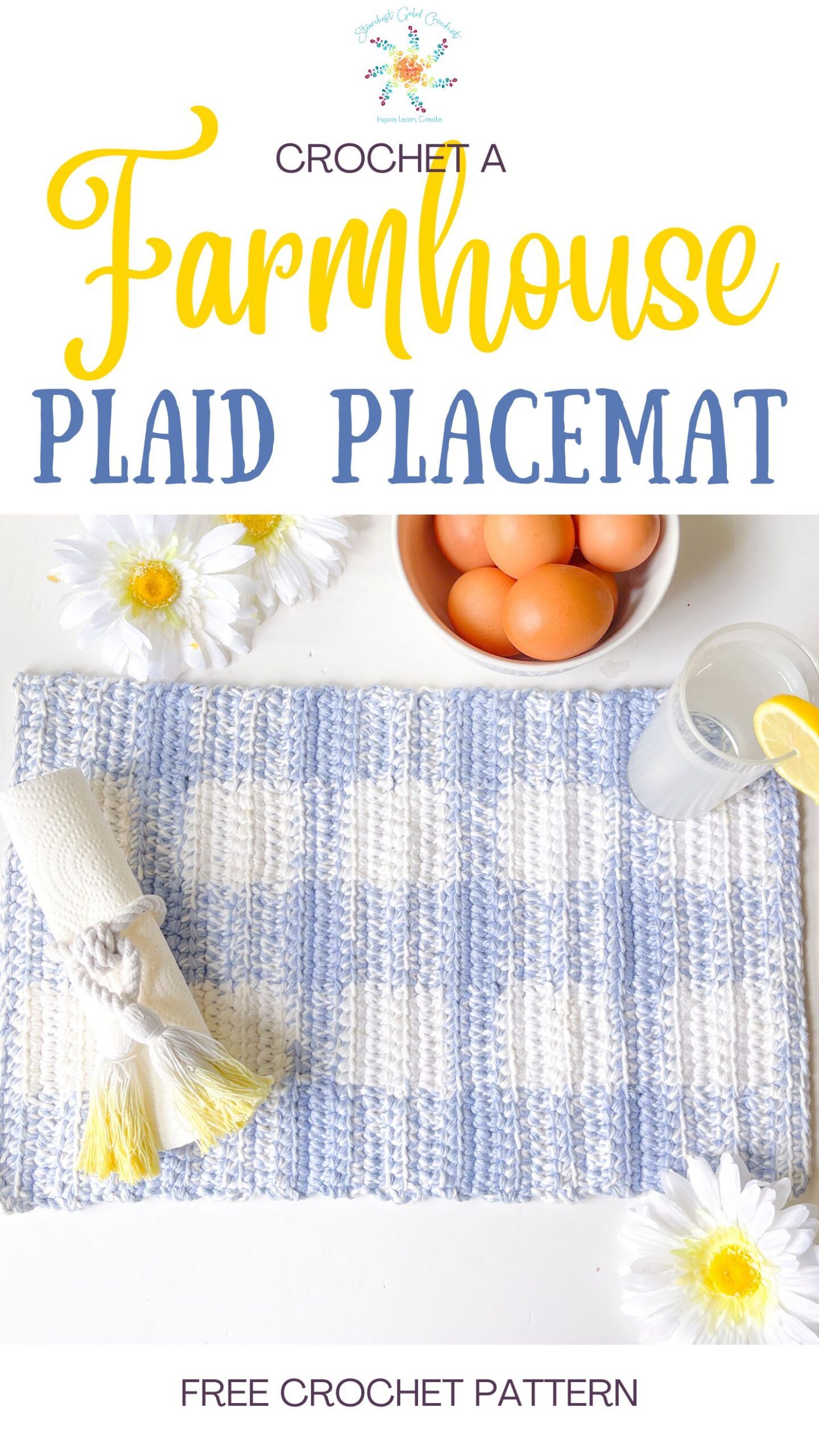 Farmhouse Plaid Placemat