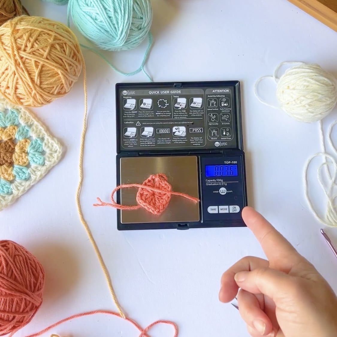Easy Granny Square Yardage Calculator Why it's So Awesome! Stardust
