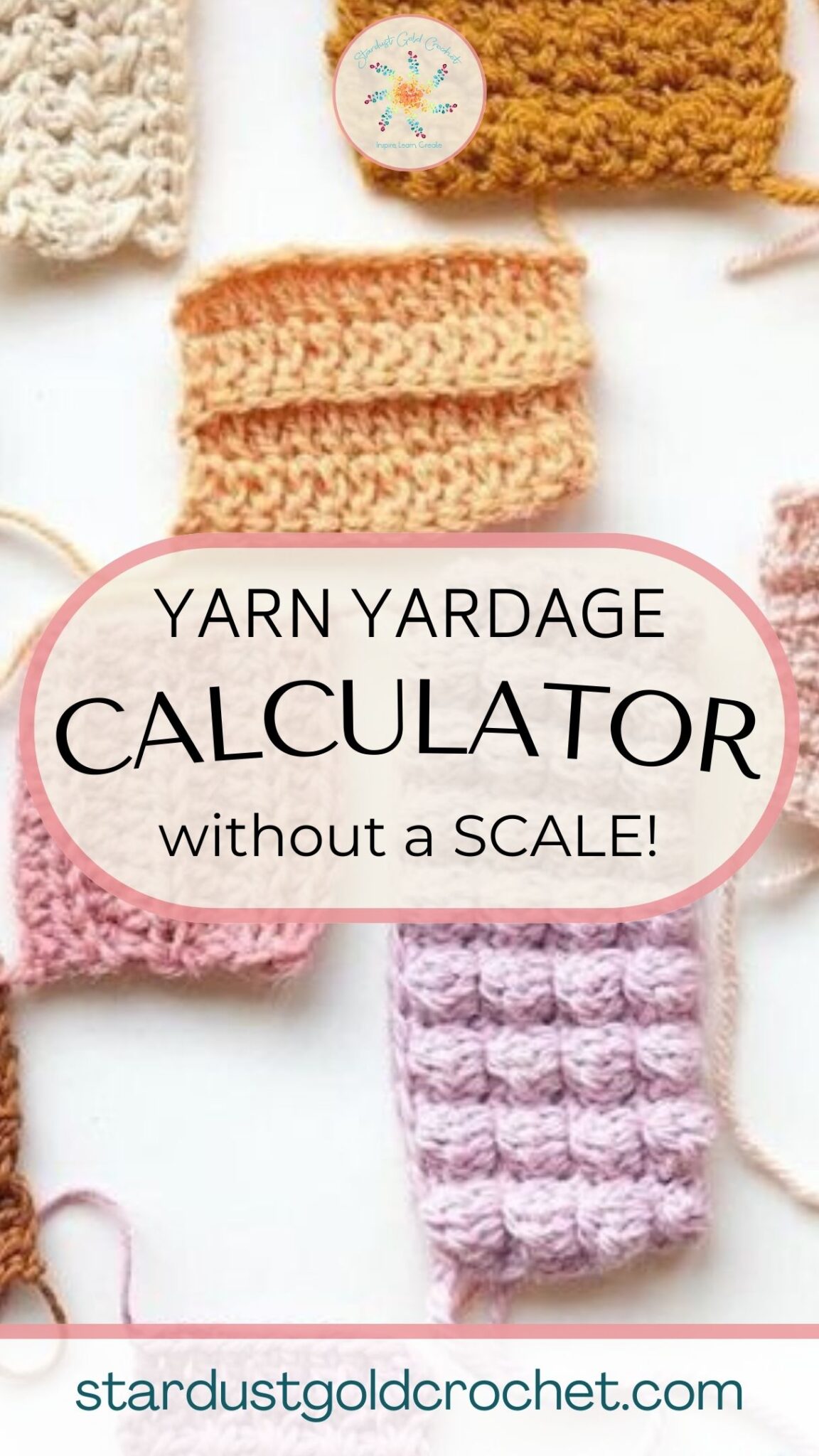How To Calculate Yarn Yardage Without A Scale Stardust Gold Crochet