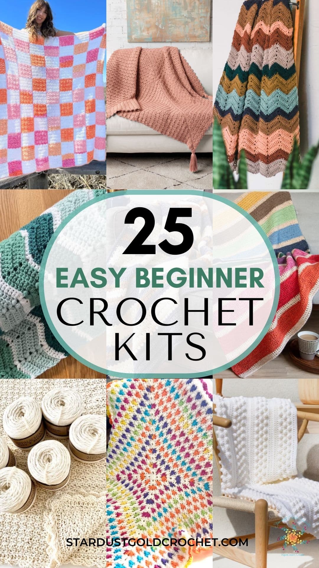  Crochet Blanket Kit