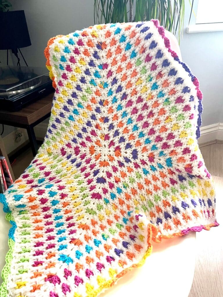 25 Easy Crochet Blanket Kits for Beginners Stardust Gold Crochet