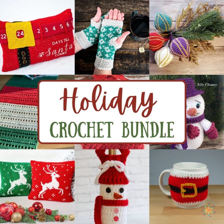 holiday crochet bundle 2