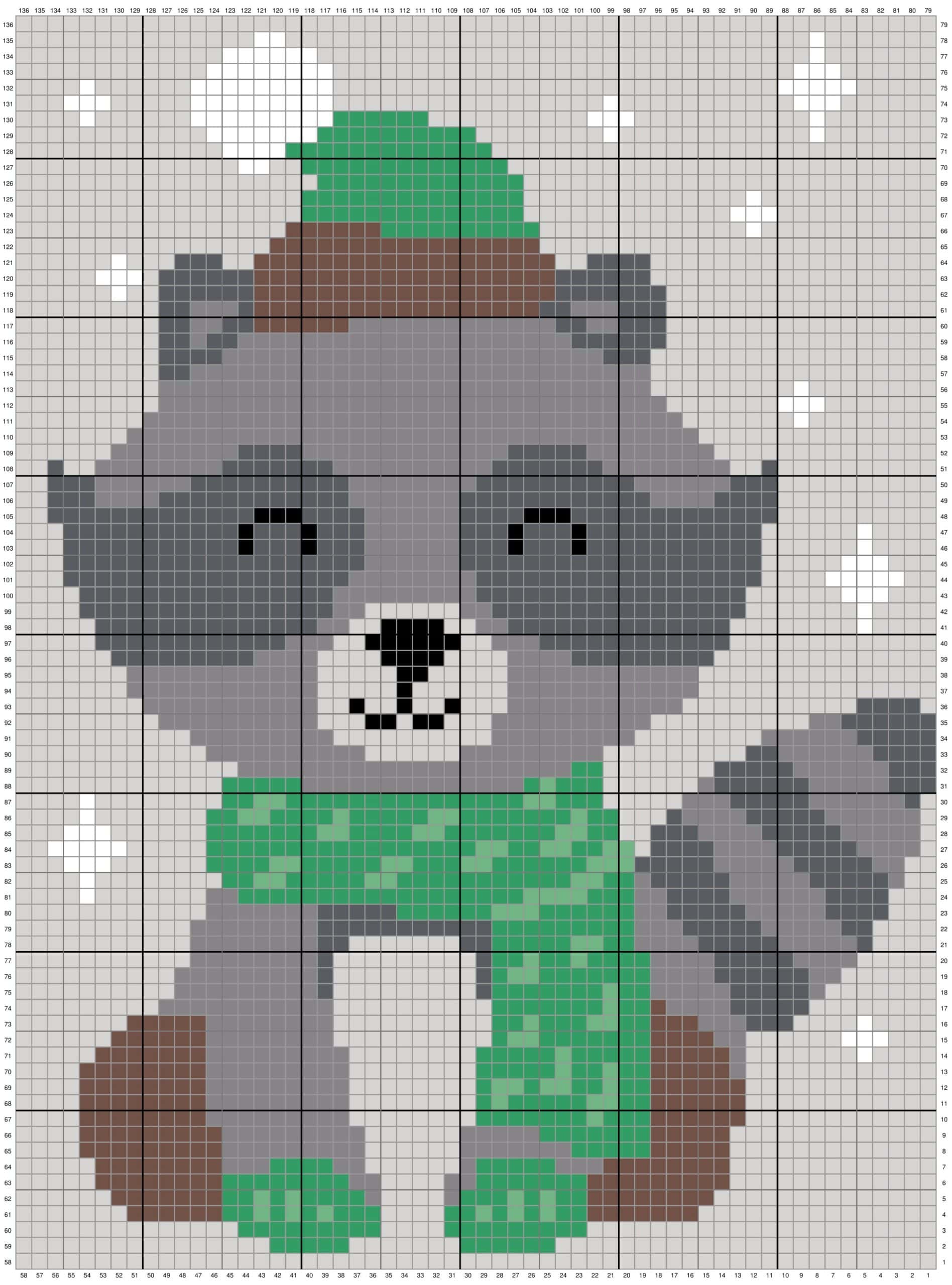 winter woodland raccoon