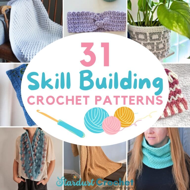 31 Skill Building Crochet Patterns (2)