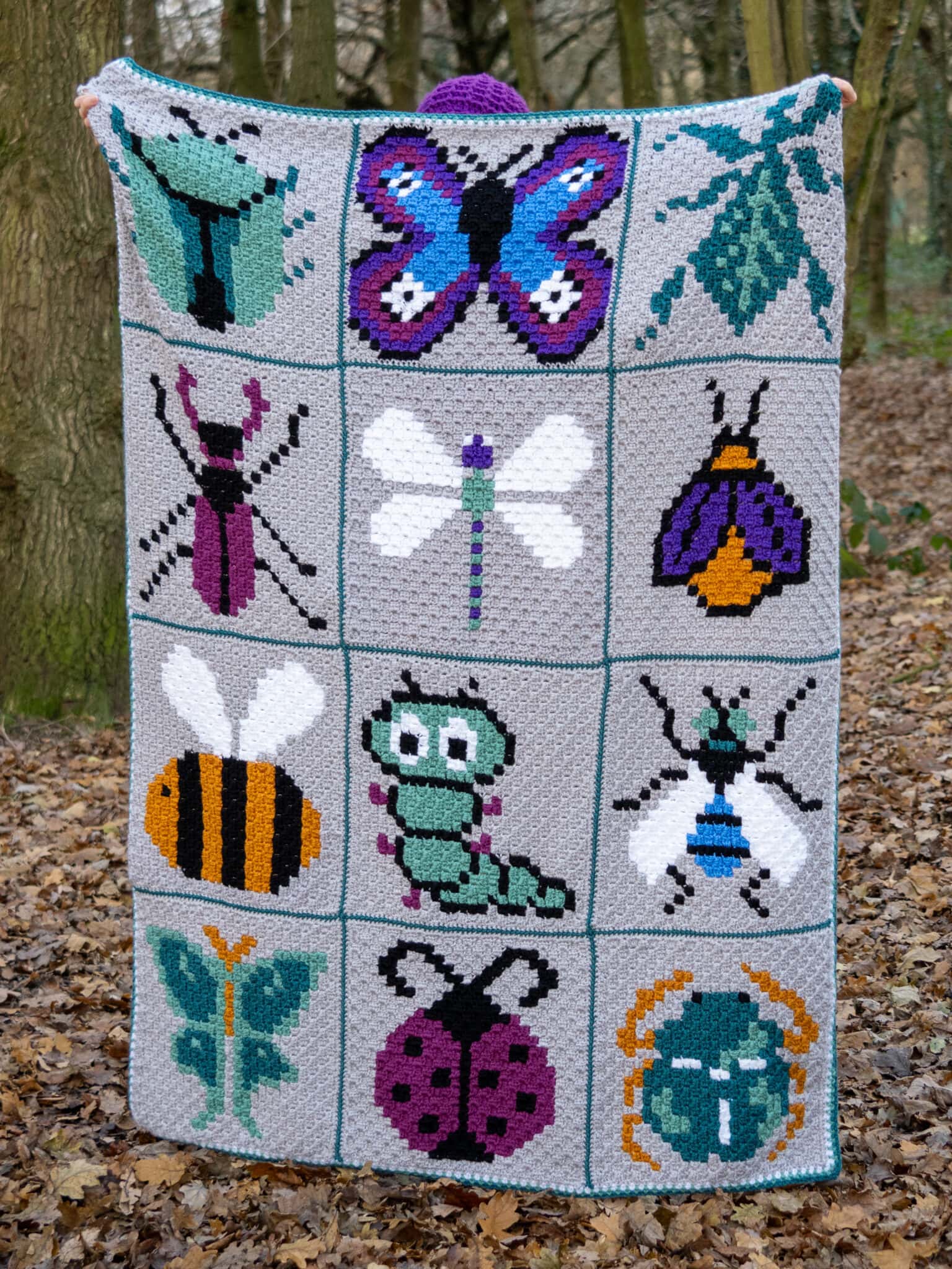 Spring Bug Blanket Crochet Along hosted by Elimee Designs - Stardust ...