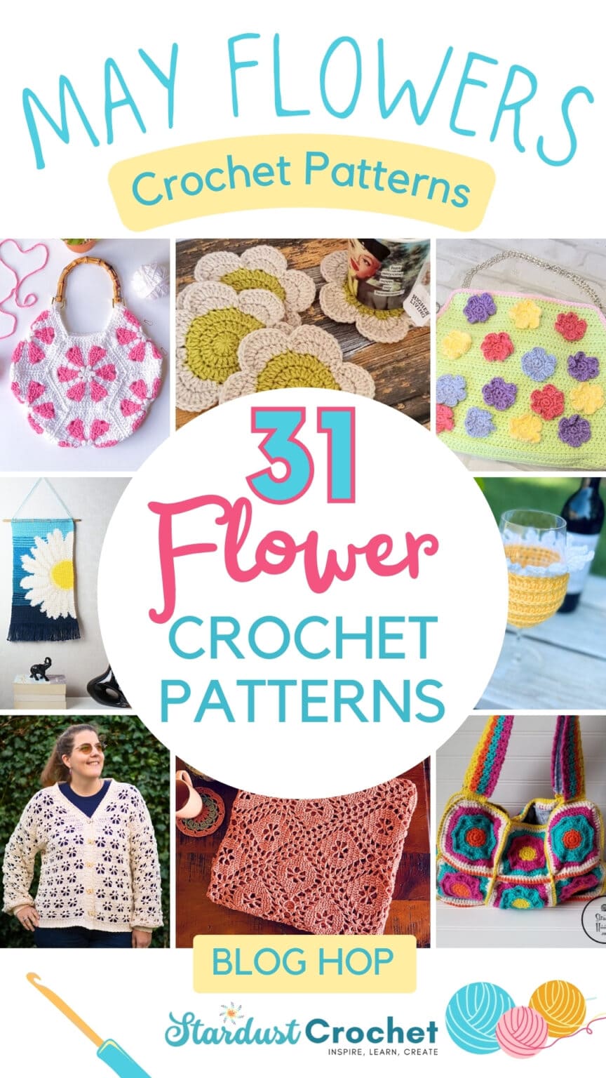 31 Flower Crochet Patterns | May Flowers Crochet Pattern Blog Hop ...