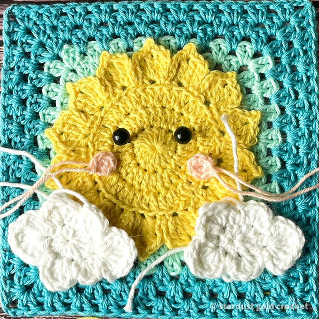 sunshine-y days granny square-2