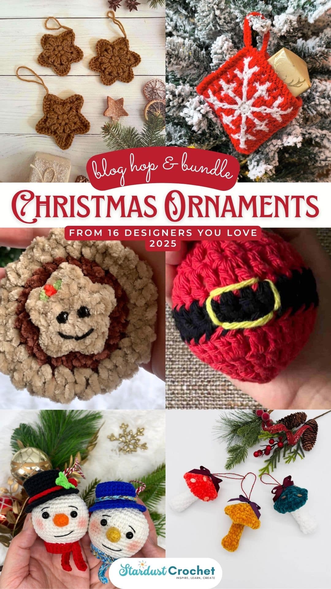 crochet christmas ornaments free patterns