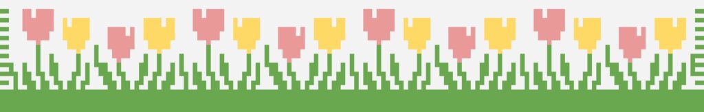 NEW LONG Short Tulips - Stitch Fiddle (1)