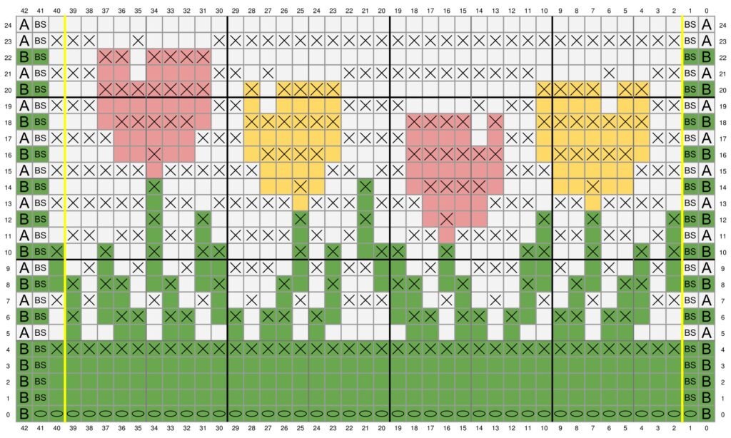 Short Tulips - Stitch Fiddle (1)